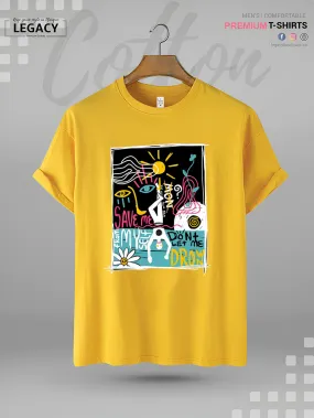 Save Me From Myself Don't Let Me Drown Print Men's High Quality Tee In Resonable Price