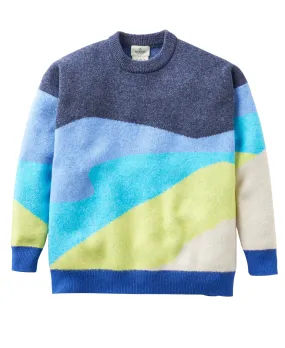 Scenic Recycled Knitted Jumper - Scenic Azure Blue