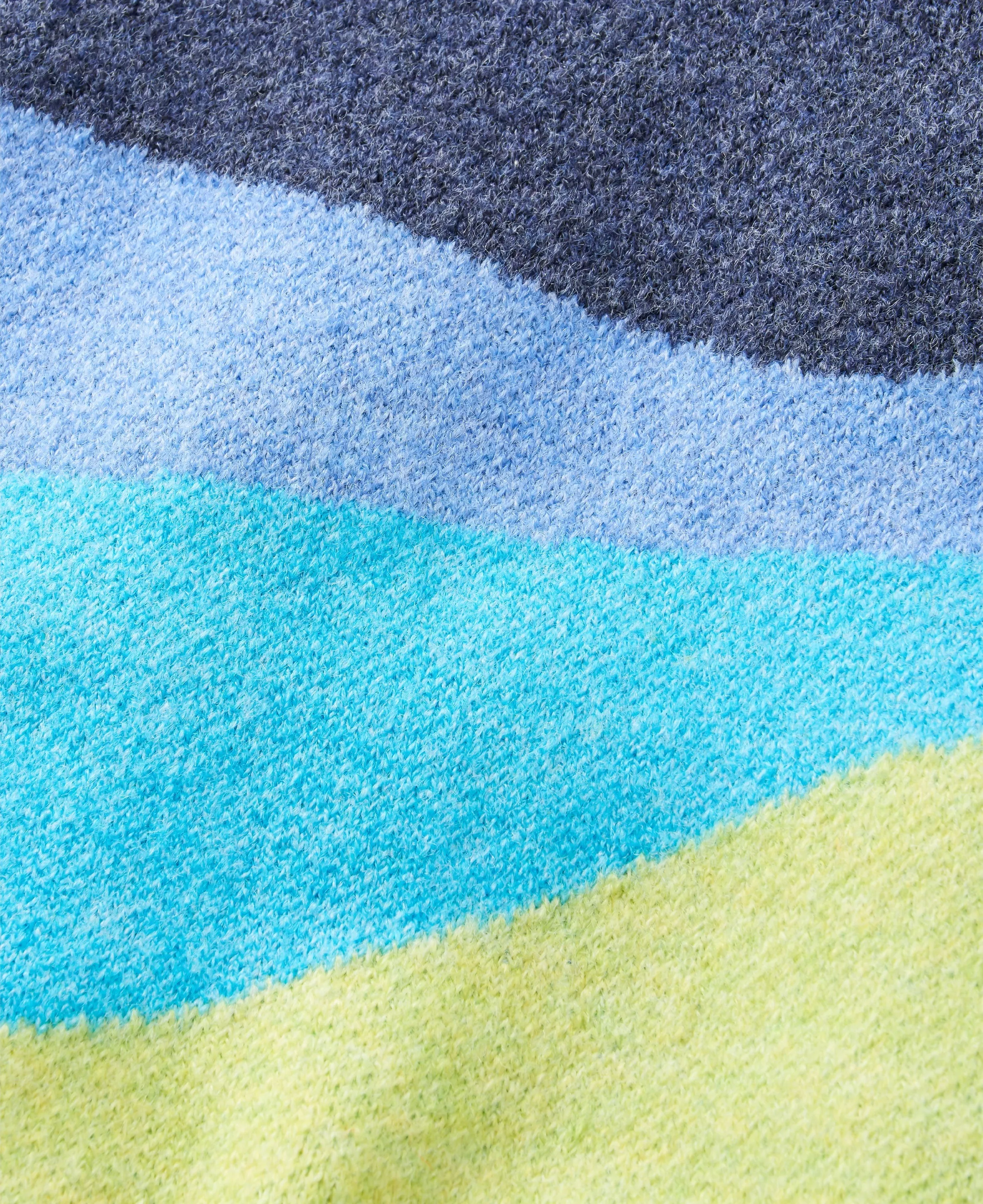 Scenic Recycled Knitted Jumper - Scenic Azure Blue