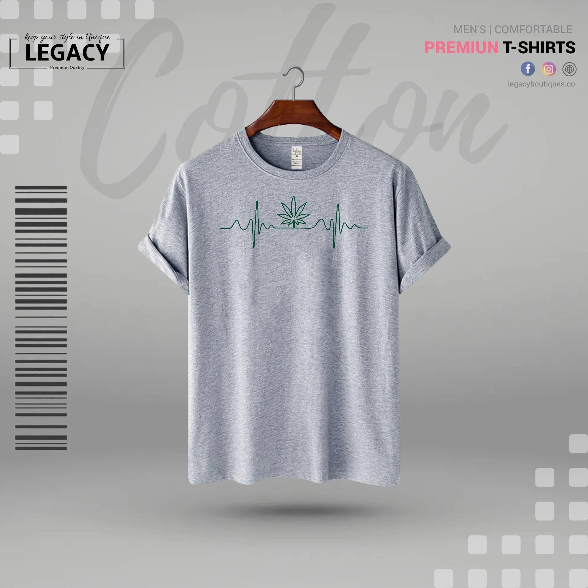 Simple Printed Men Premium Cotton T Shirt