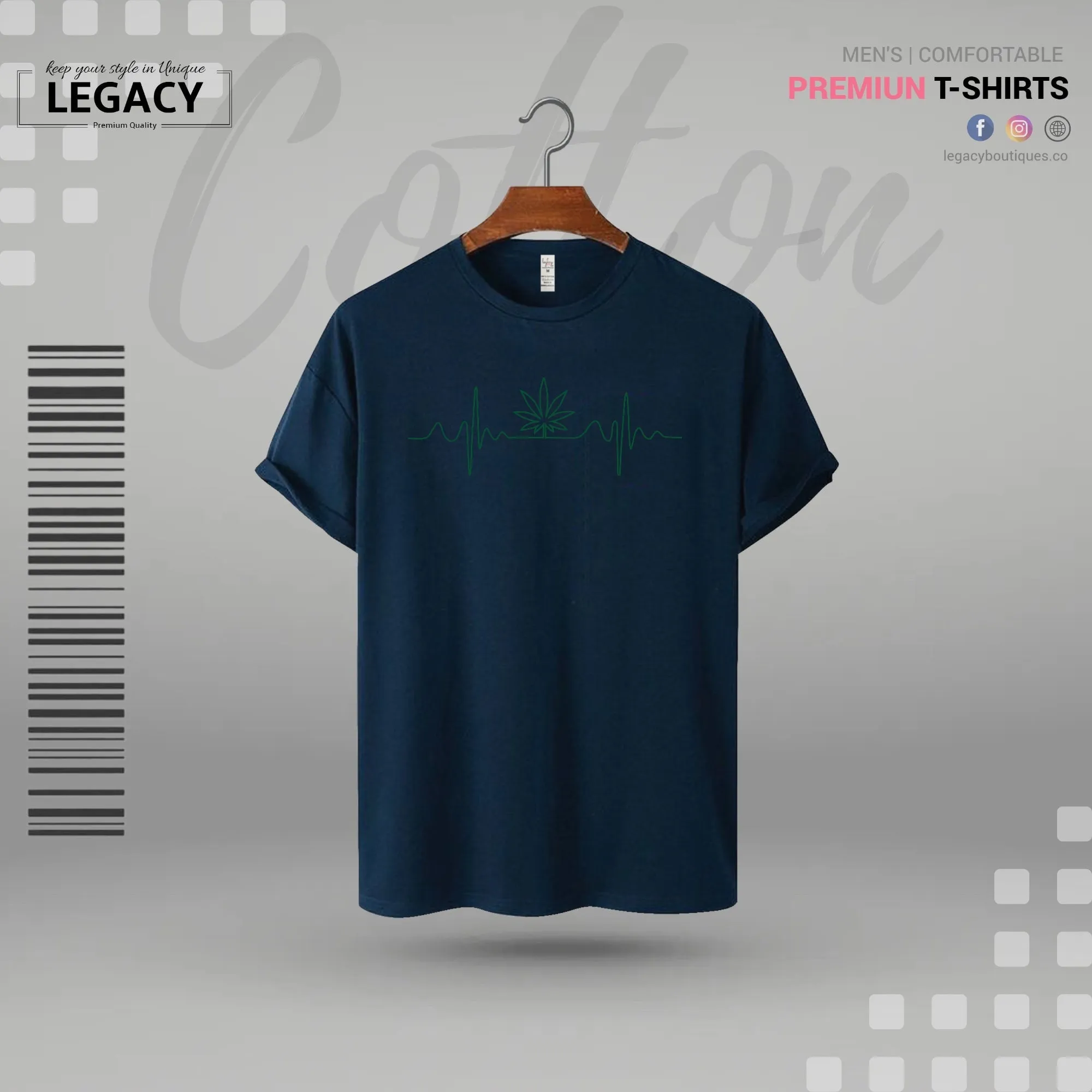 Simple Printed Men Premium Cotton T Shirt