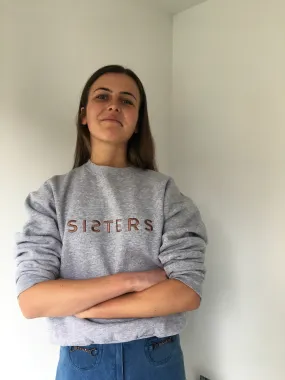 SISTERS embroidered sweatshirt Small