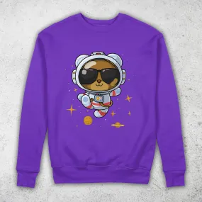 Space Baby Pullover Sweatshirt by Berts