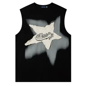 Stellar Graffiti Punk Tank