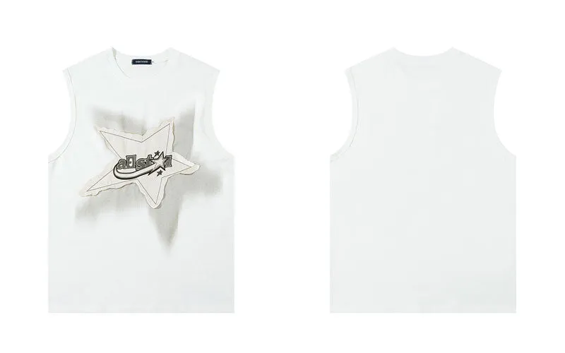 Stellar Graffiti Punk Tank