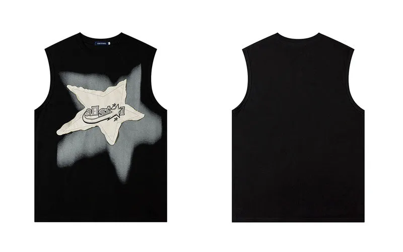 Stellar Graffiti Punk Tank
