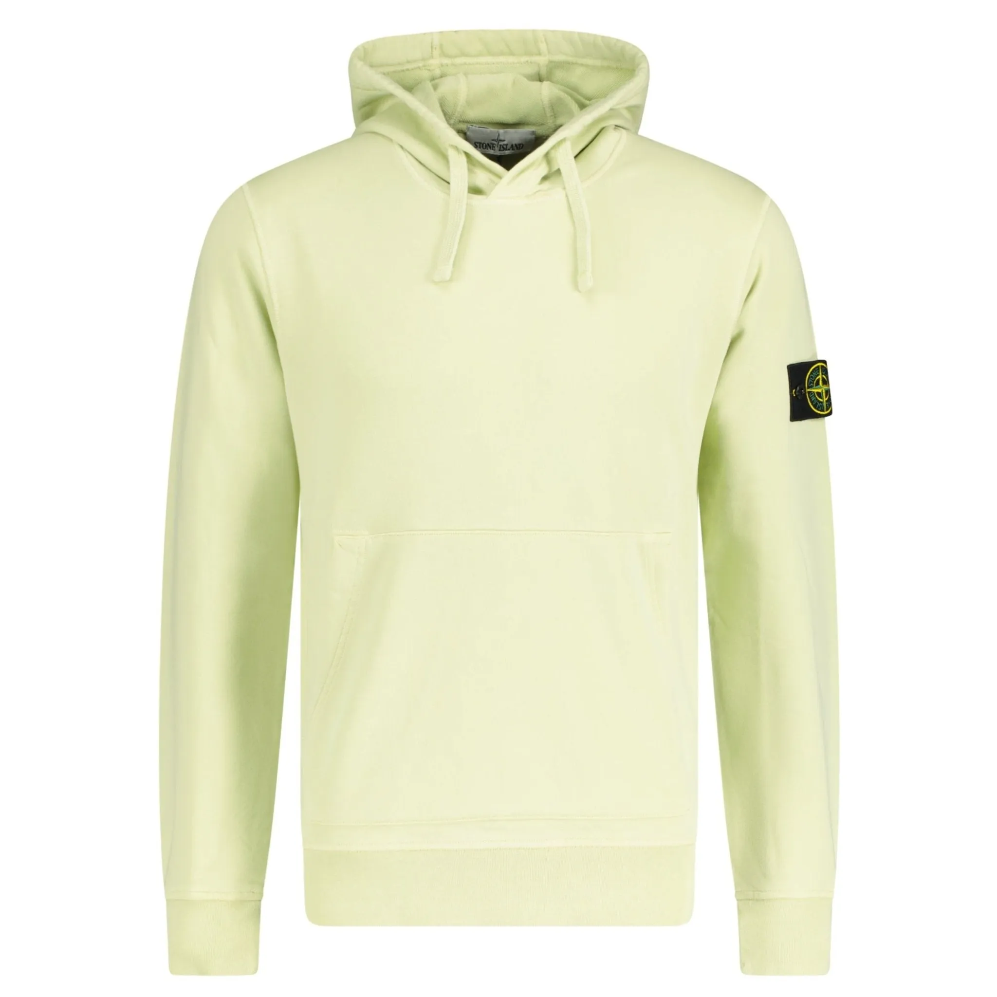 Stone Island Cotton Hooded Sweatshirt Mint