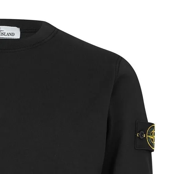 Stone Island Cotton Sweatshirt Black