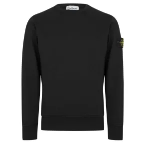 Stone Island Cotton Sweatshirt Black