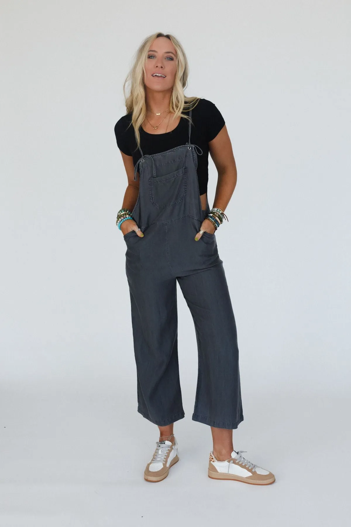 Sunset Bound Jumpsuit - Black