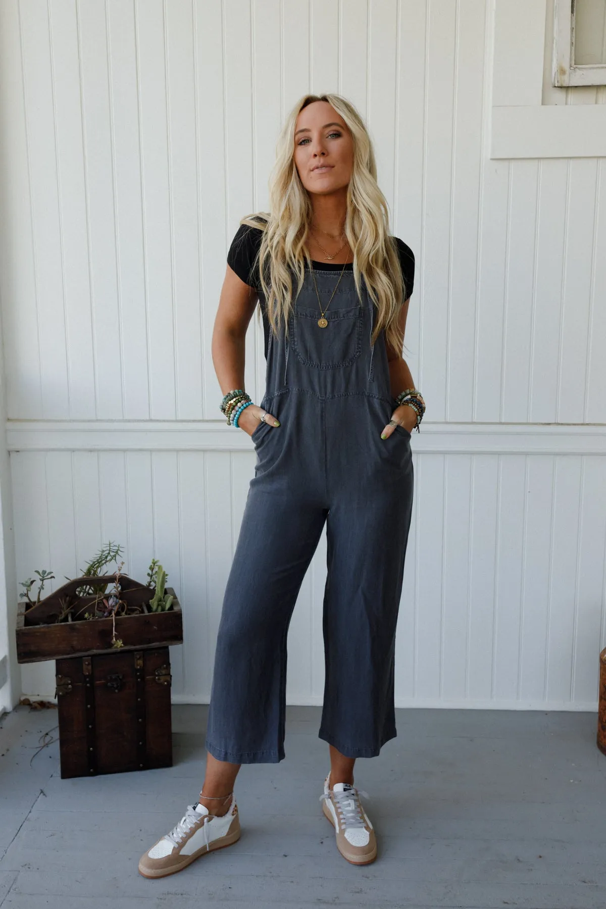 Sunset Bound Jumpsuit - Black