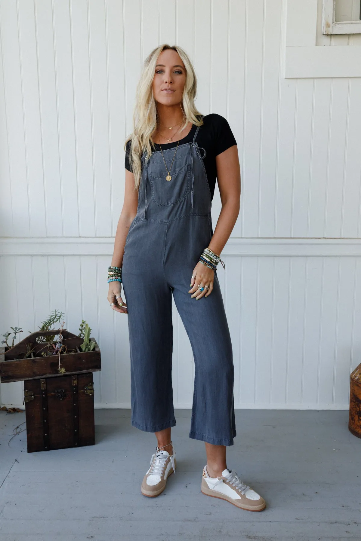 Sunset Bound Jumpsuit - Black