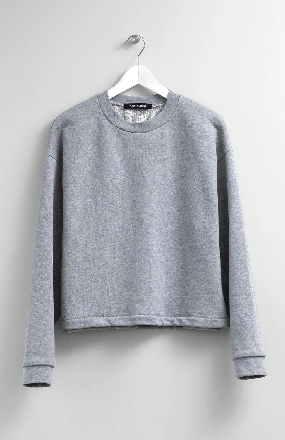 SWEATSHIRT WITH ADJUSTABLE HEM