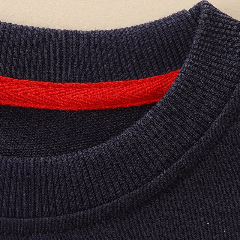 Toddler/Kid's Long Sleeve Cotton Sweatshirt with Christmas Design