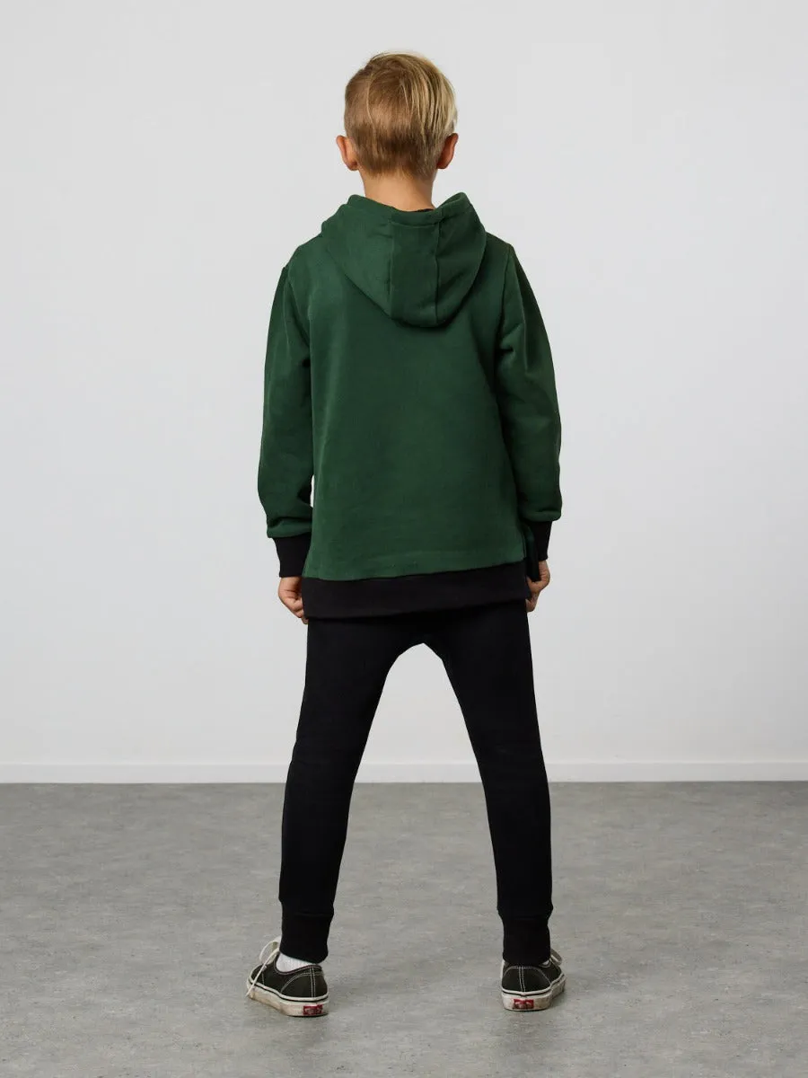 Tribe Hooded Sweatshirt - Dark Green