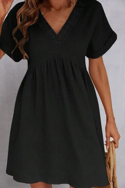 Twilight Temptation Short Black Dress