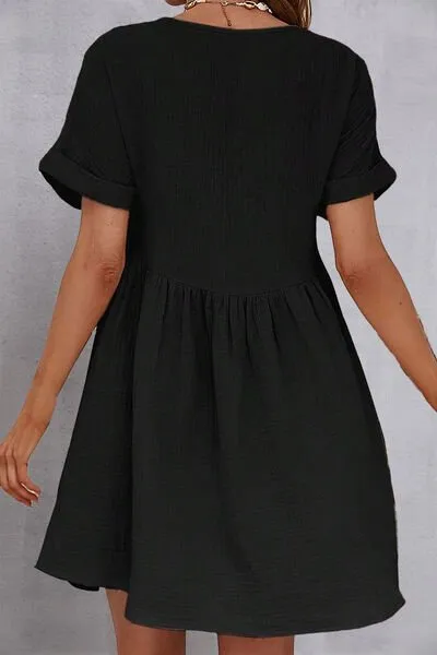 Twilight Temptation Short Black Dress