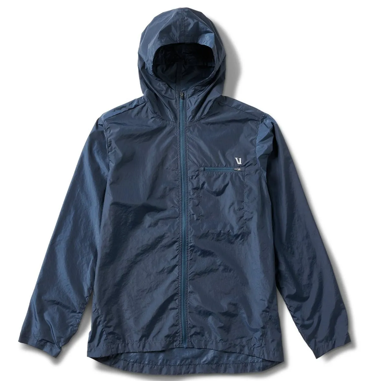 Vuori Daybreak Windbreaker in Indigo