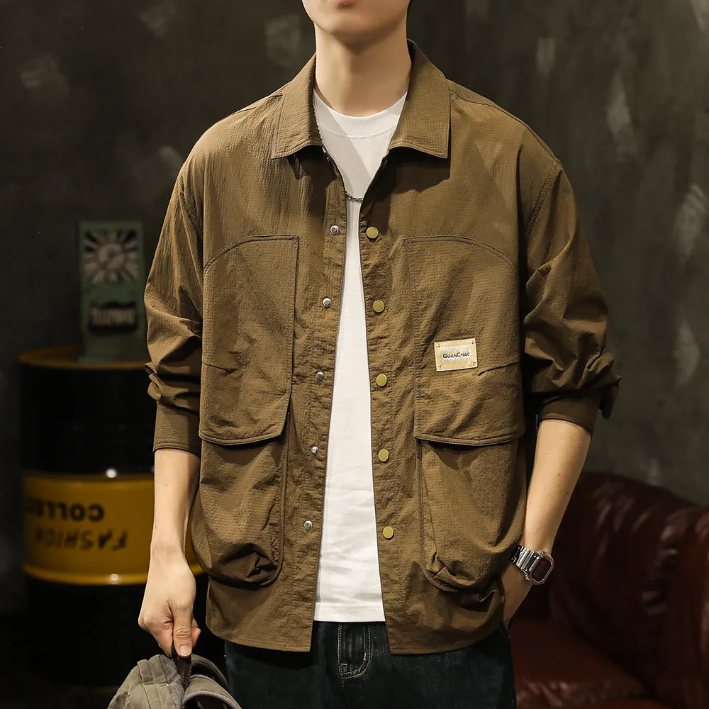 Waterproof Multi-pocket Shirt P1027