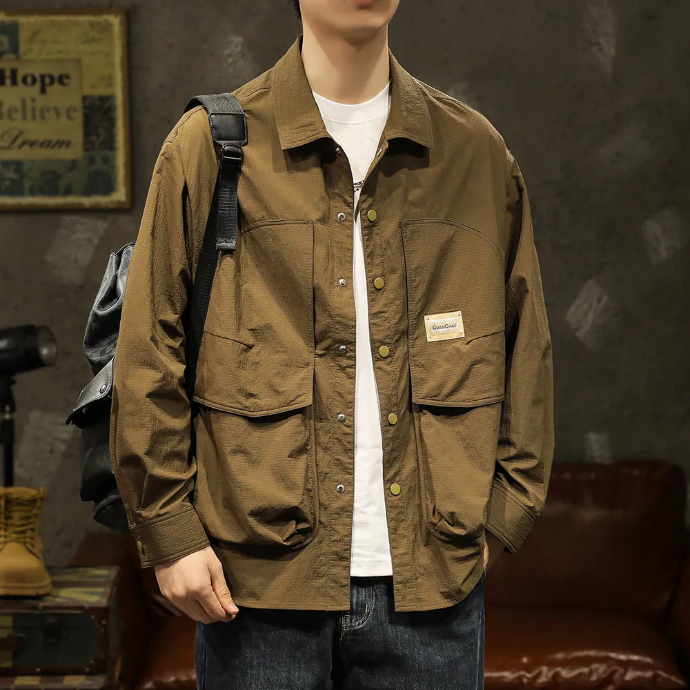Waterproof Multi-pocket Shirt P1027