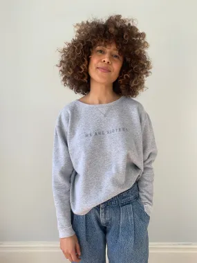 WE ARE SISTERS sweatshirt Marl grey VS38